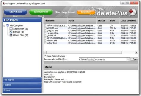 Download the free version of Moveable Dynamic Undelete Maximum 16.